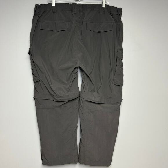 REI Co-op Gorpcore Grey Convertible Zip Off Cargo Outdoor Hiking Pant XXL x 30 - Picture 4 of 6